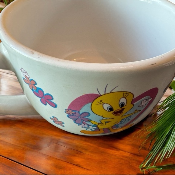 VINTAGE Looney Tunes Tweety Oversized Mug by Gibson - Picture 4 of 11